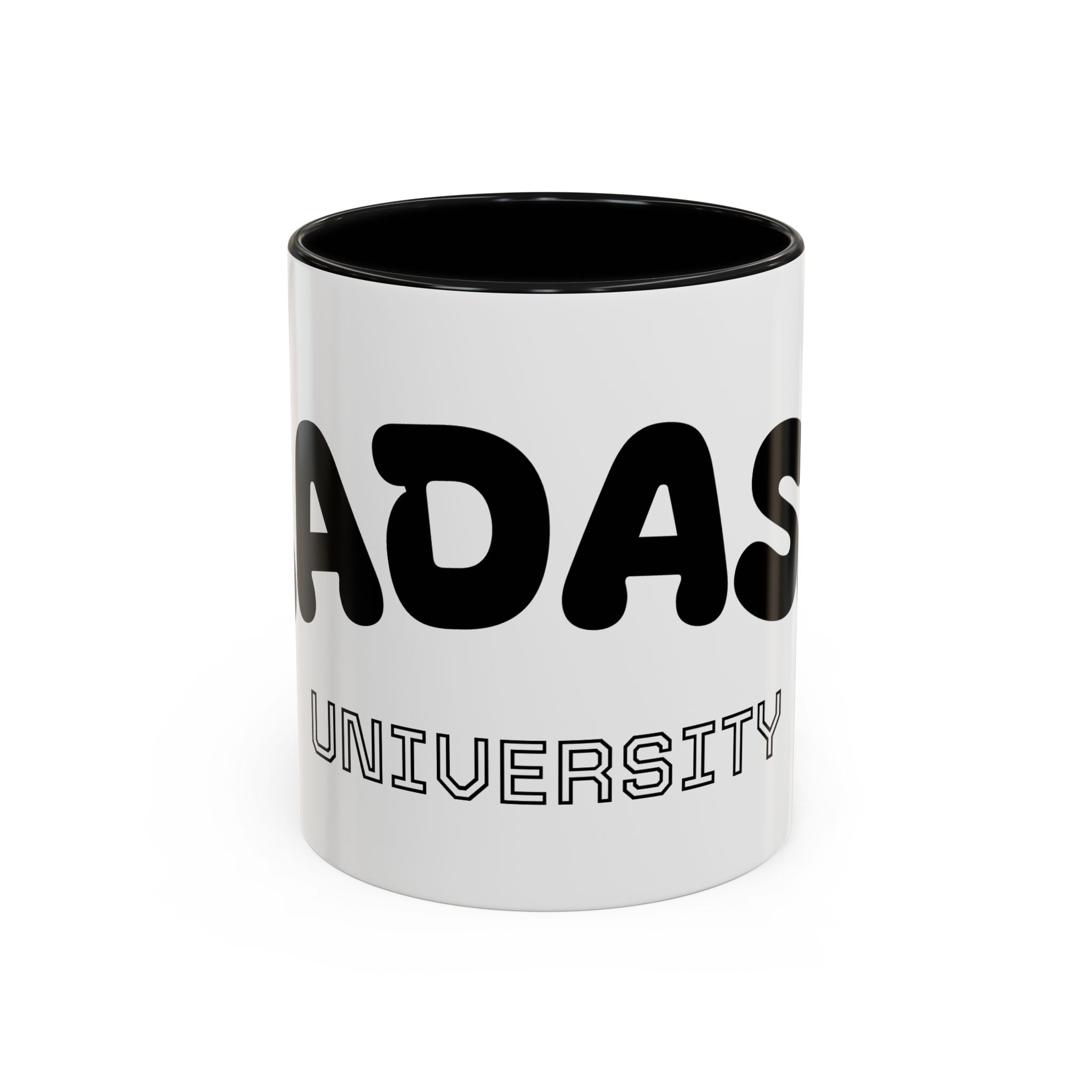 Mug Accent « Badass University » — Tasse à Café Humoristique et Originale (11/15oz)