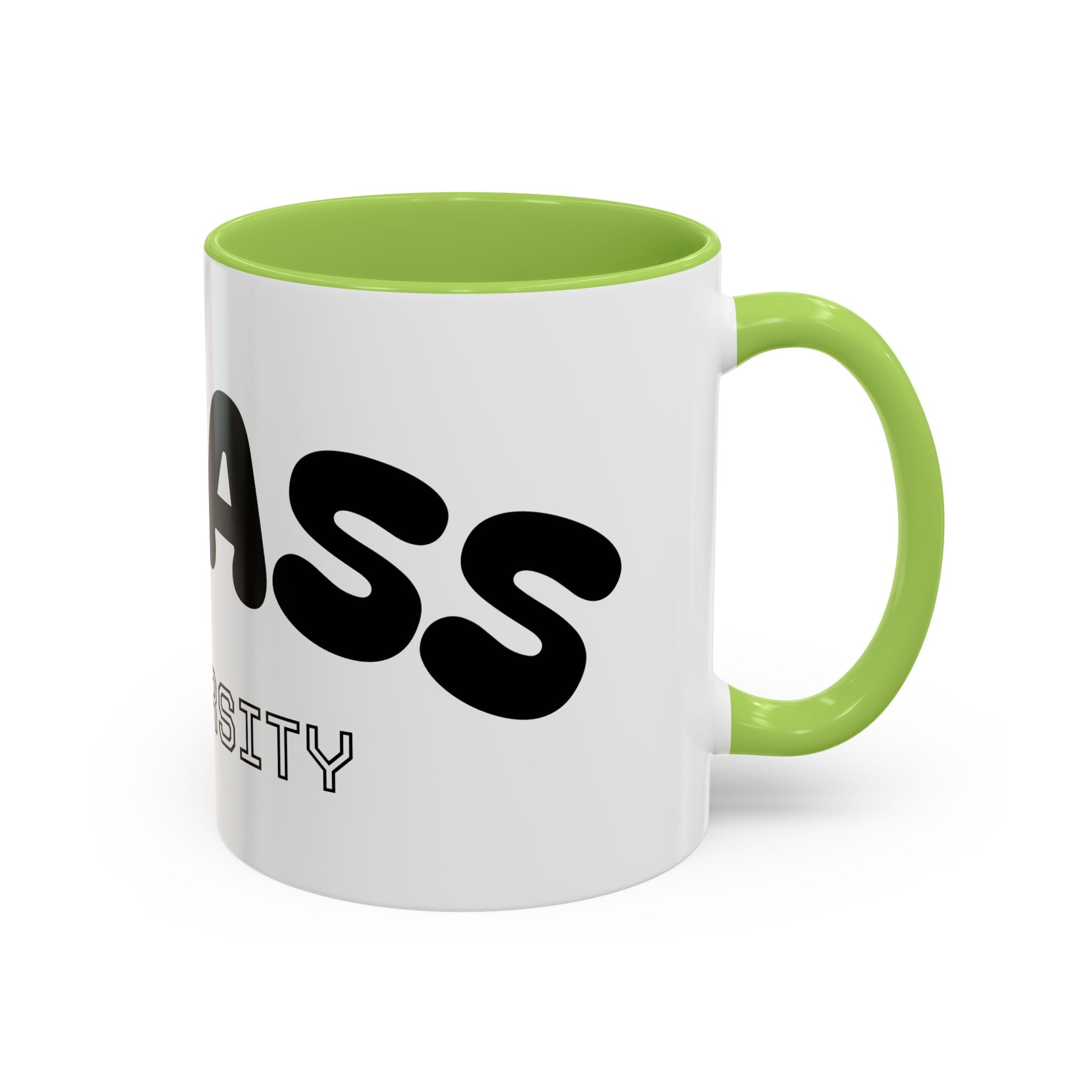Mug Accent « Badass University » — Tasse à Café Humoristique et Originale (11/15oz)