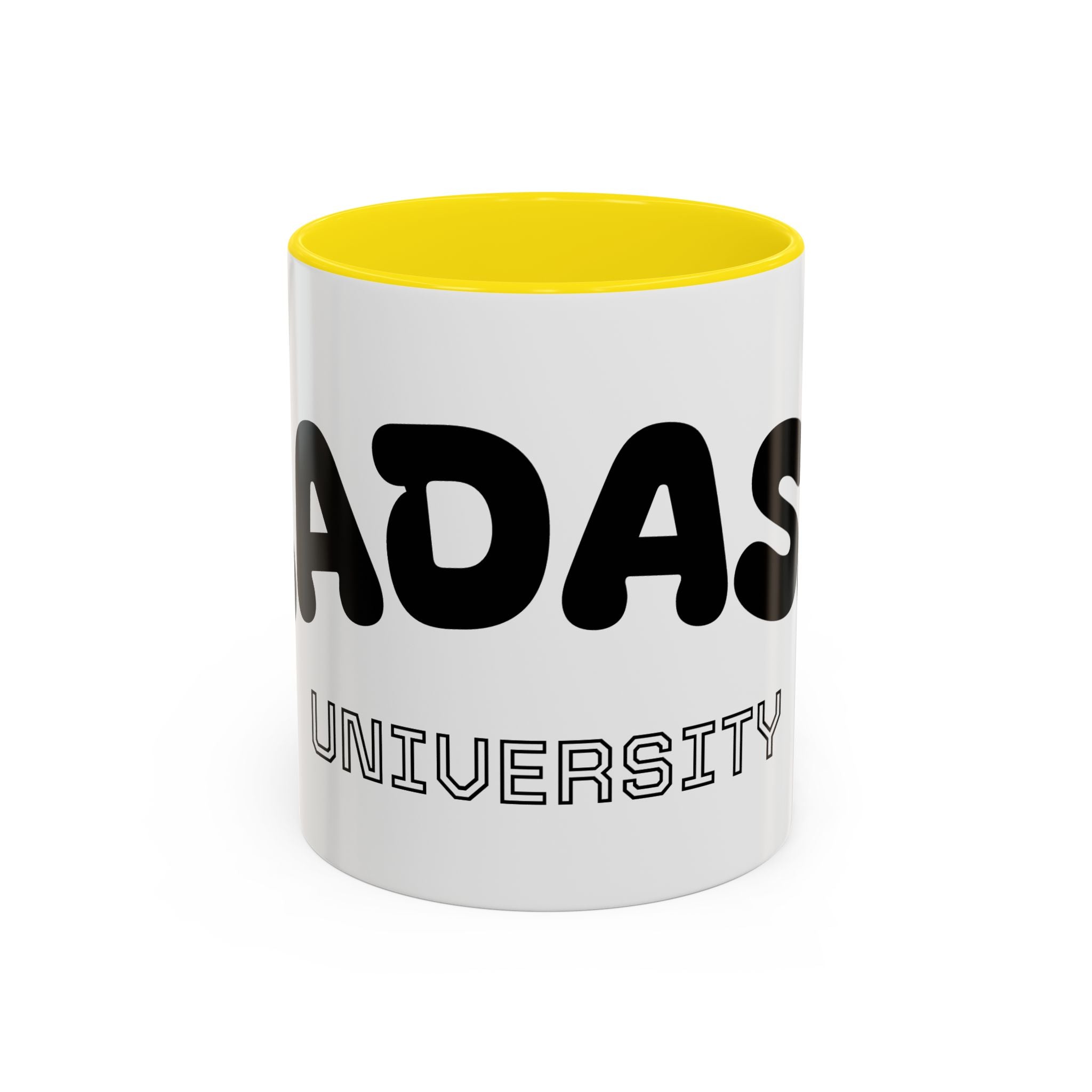 Mug Accent « Badass University » — Tasse à Café Humoristique et Originale (11/15oz)