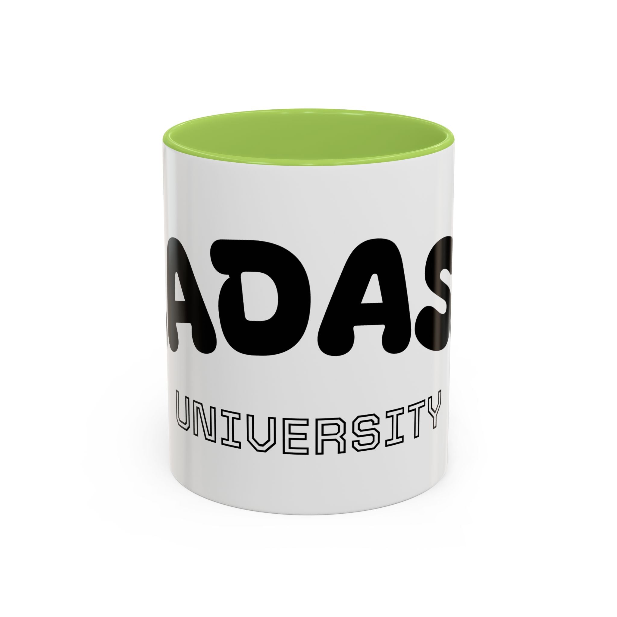 Mug Accent « Badass University » — Tasse à Café Humoristique et Originale (11/15oz)