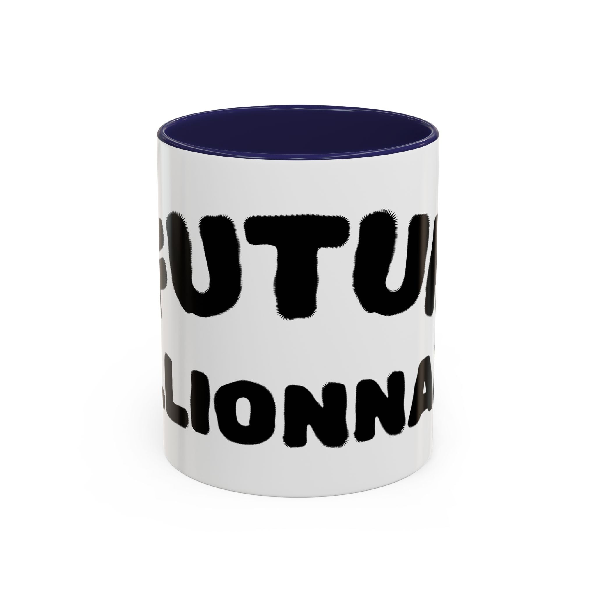Mug Accent « Futur Millionnaire » — Drinkware Humoristique et Motivant