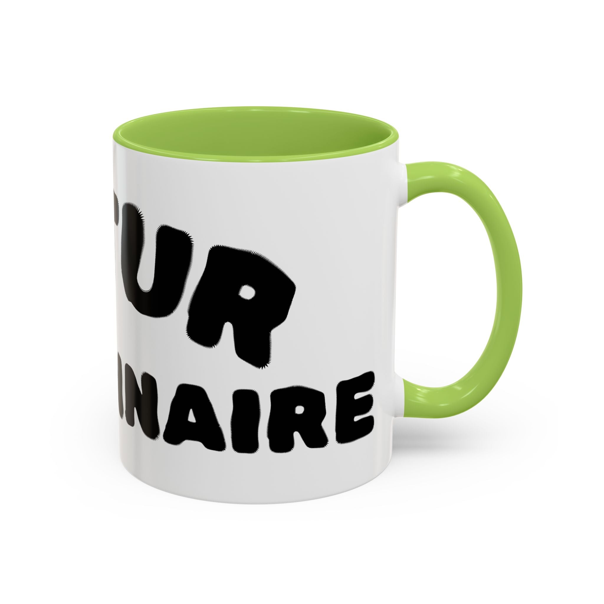 Mug Accent « Futur Millionnaire » — Drinkware Humoristique et Motivant