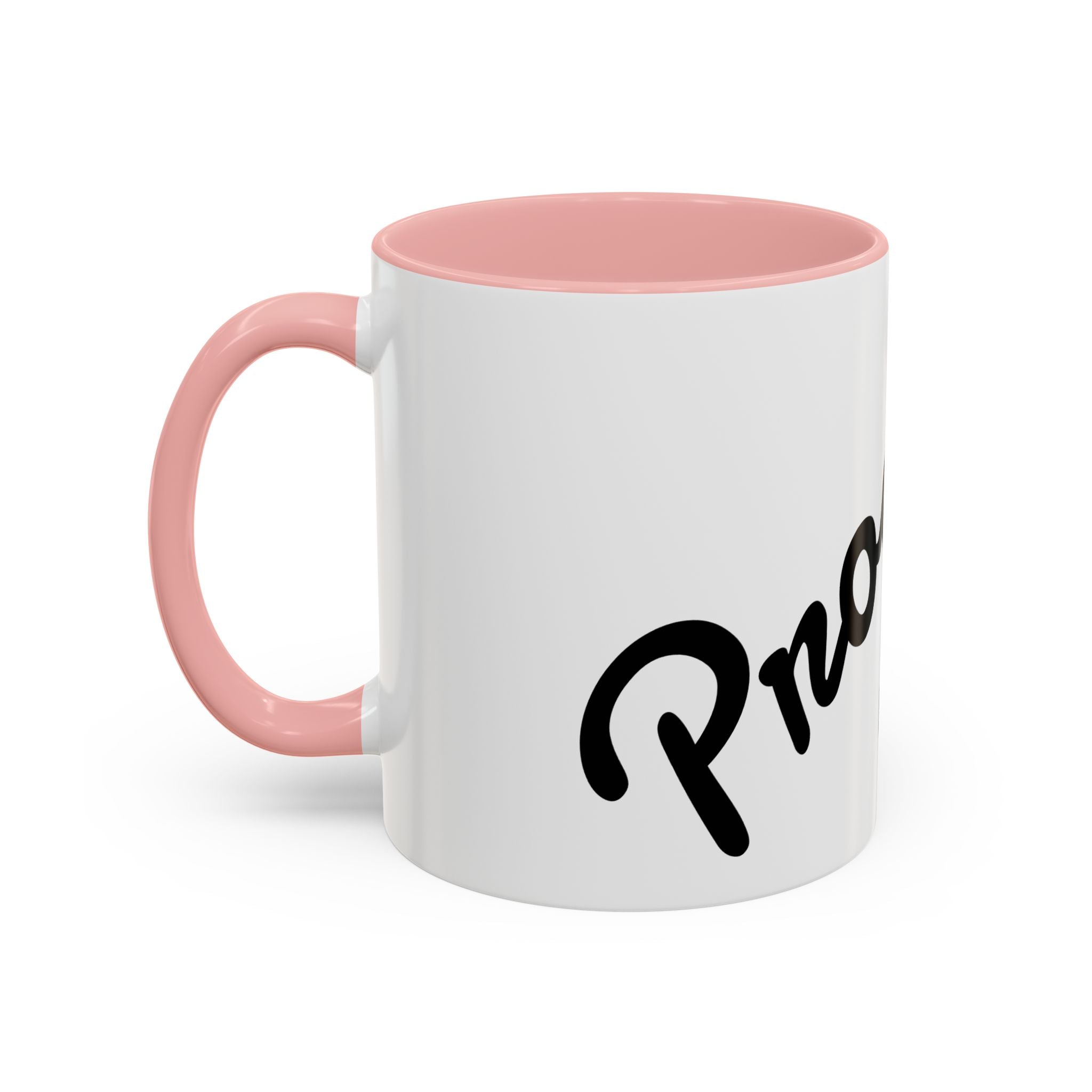 Mug Accent « Le Bonheur Plutôt que la Perfection » — Céramique Inspirante 11/15oz