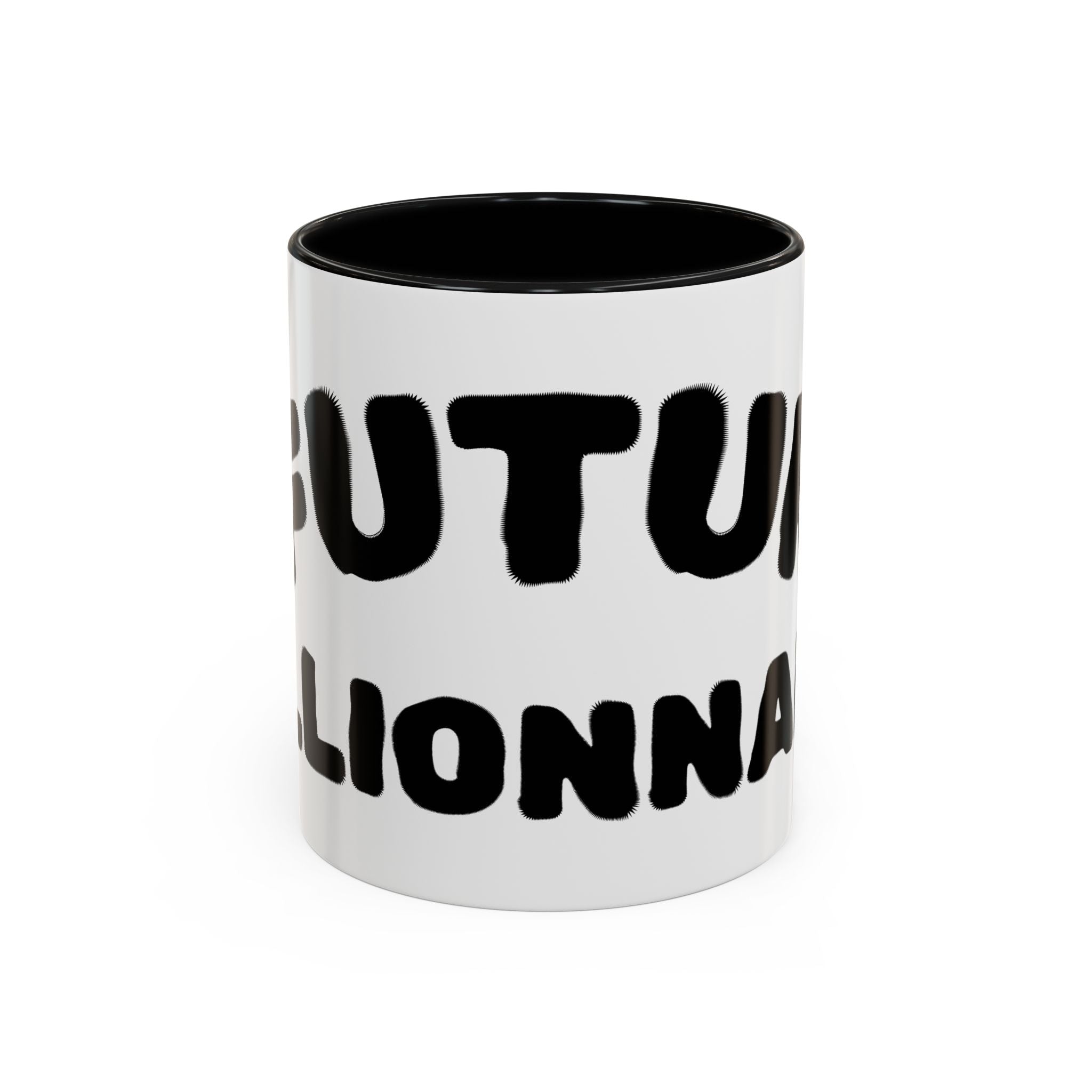 Mug Accent « Futur Millionnaire » — Drinkware Humoristique et Motivant