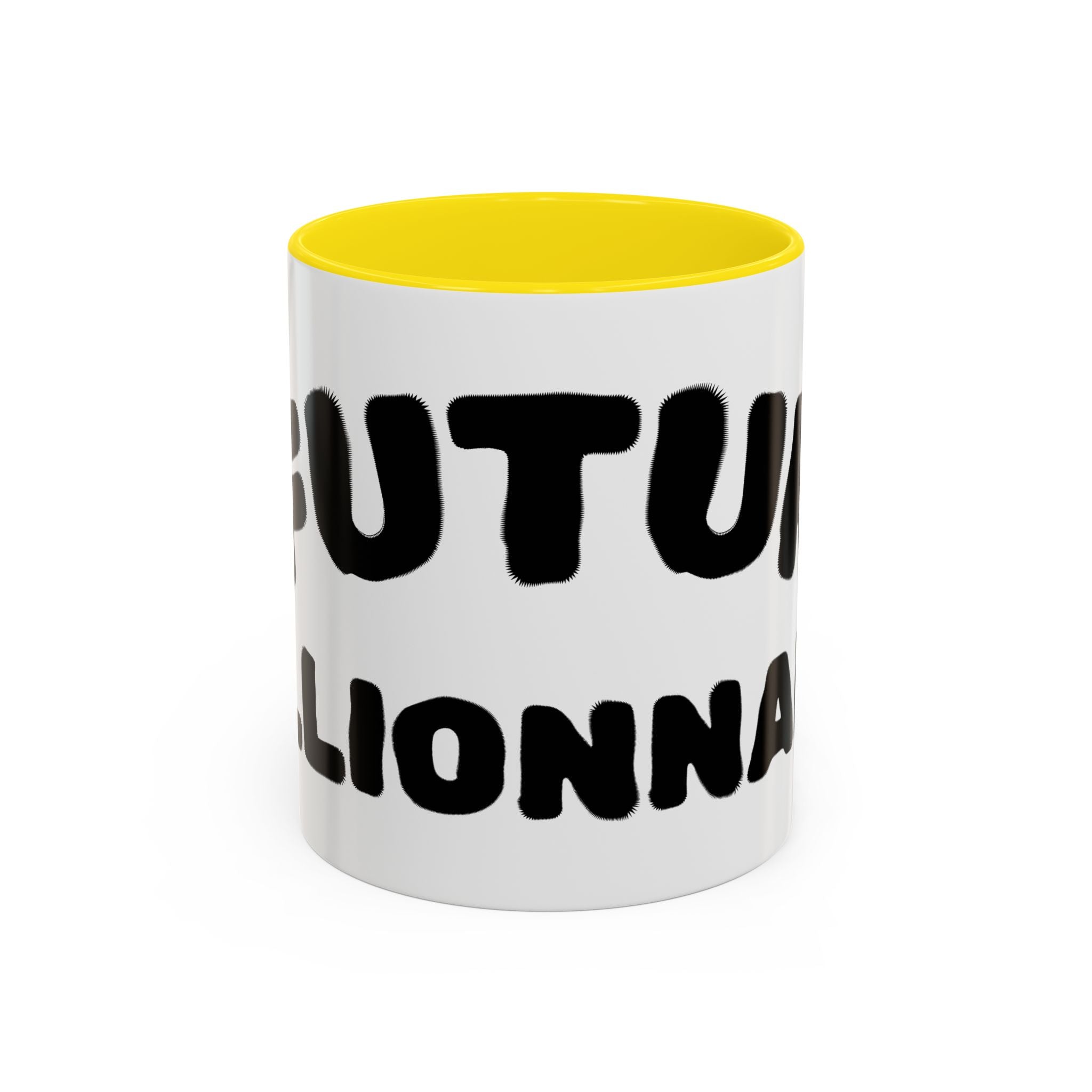Mug Accent « Futur Millionnaire » — Drinkware Humoristique et Motivant