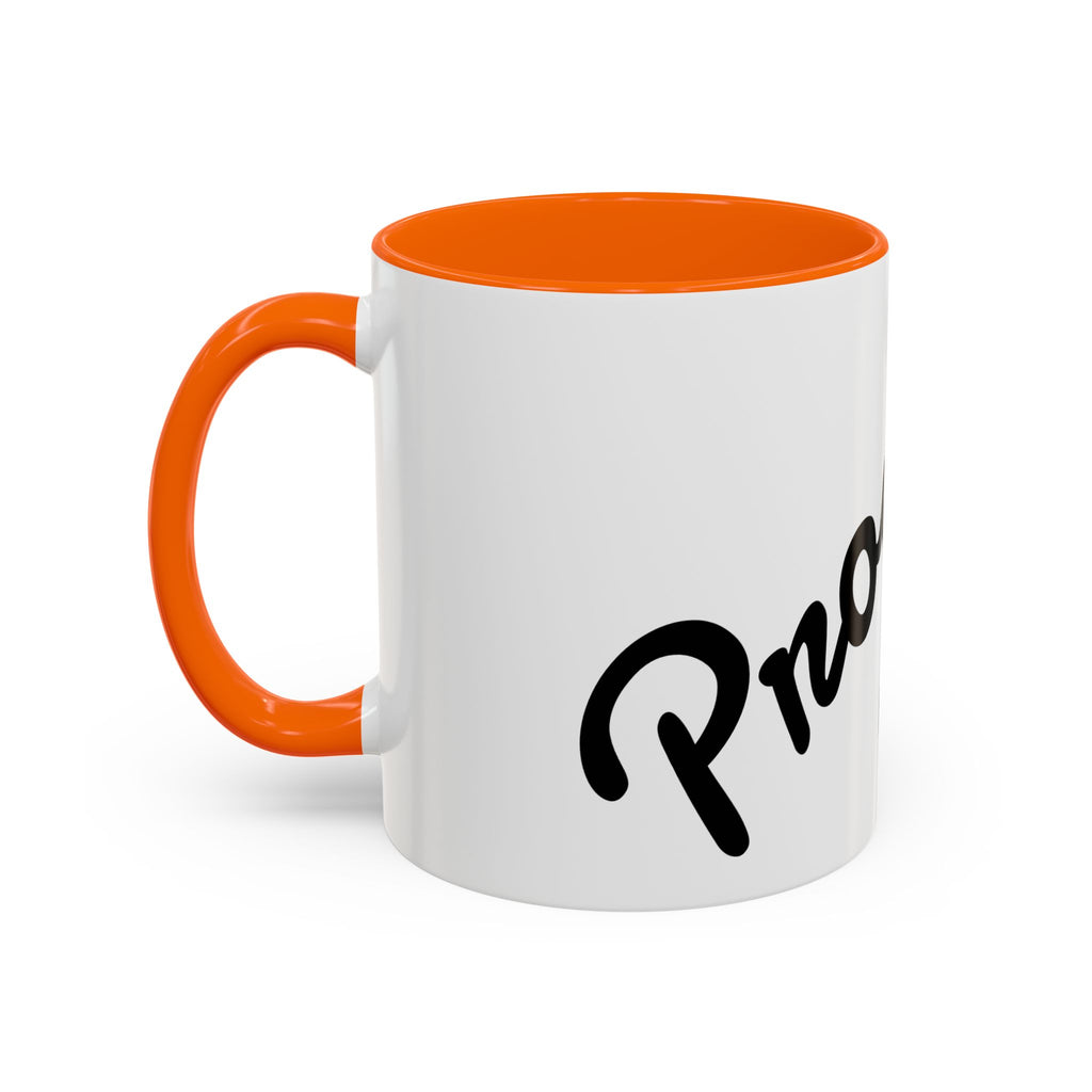 Mug Accent « Le Bonheur Plutôt que la Perfection » — Céramique Inspirante 11/15oz