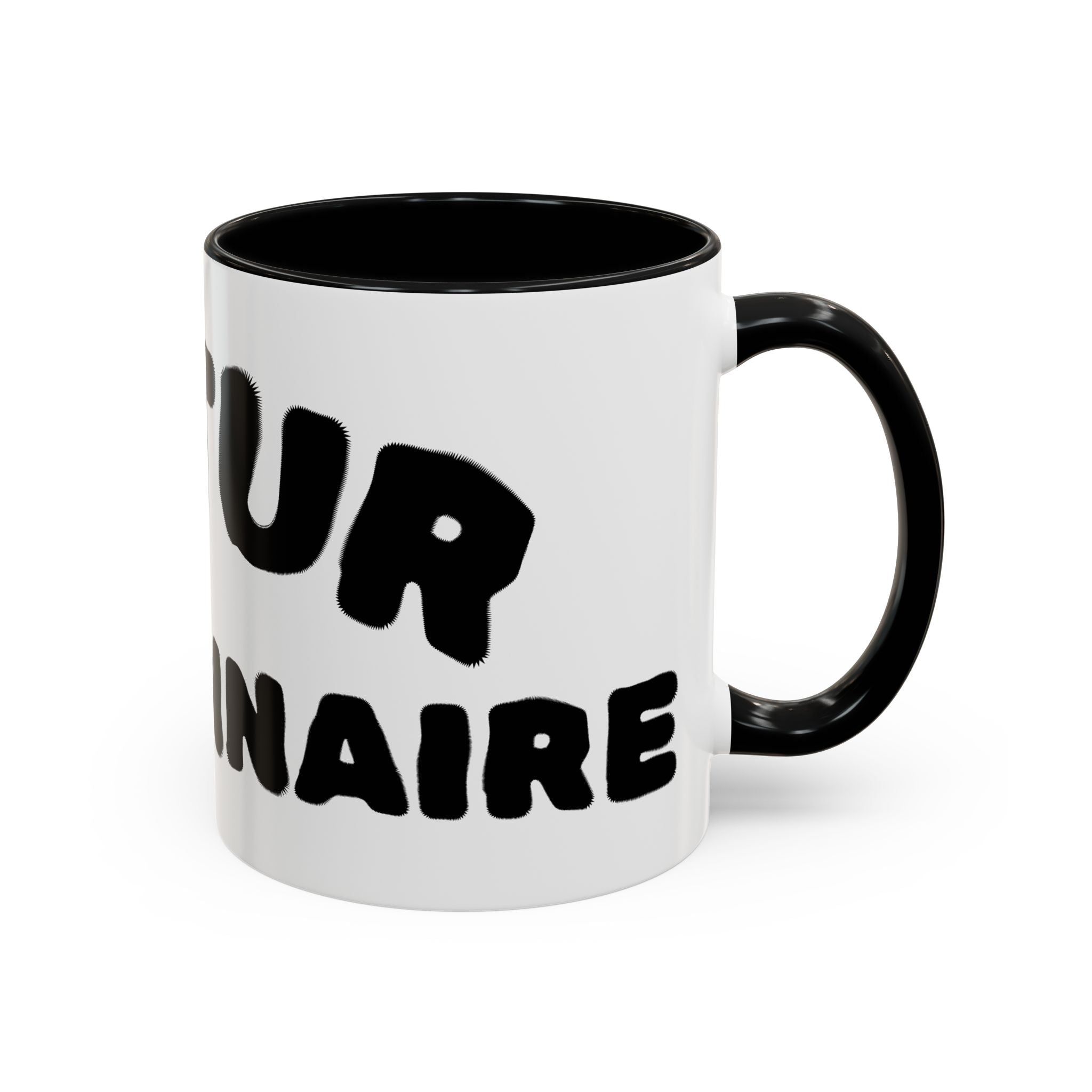 Mug Accent « Futur Millionnaire » — Drinkware Humoristique et Motivant