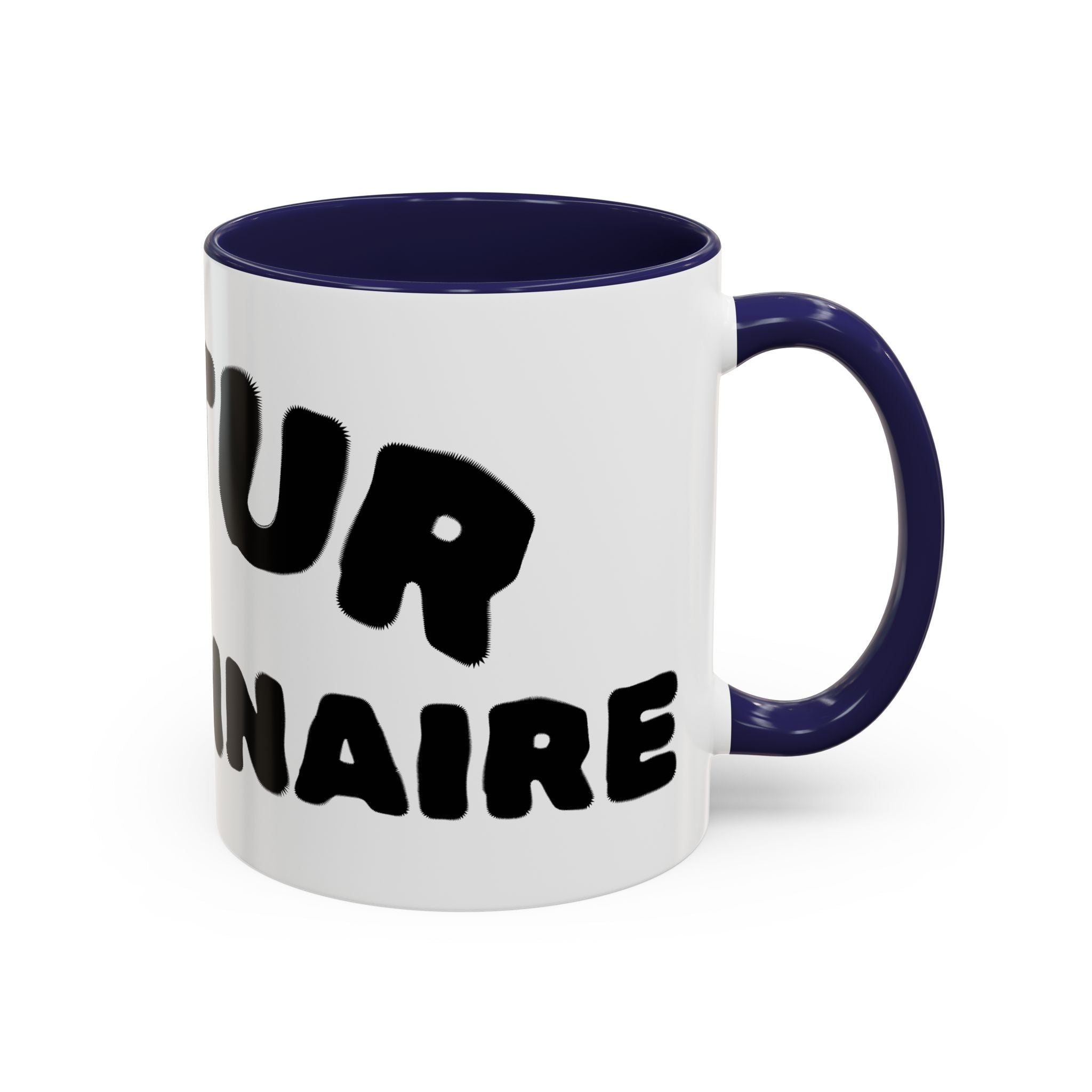 Mug Accent « Futur Millionnaire » — Drinkware Humoristique et Motivant