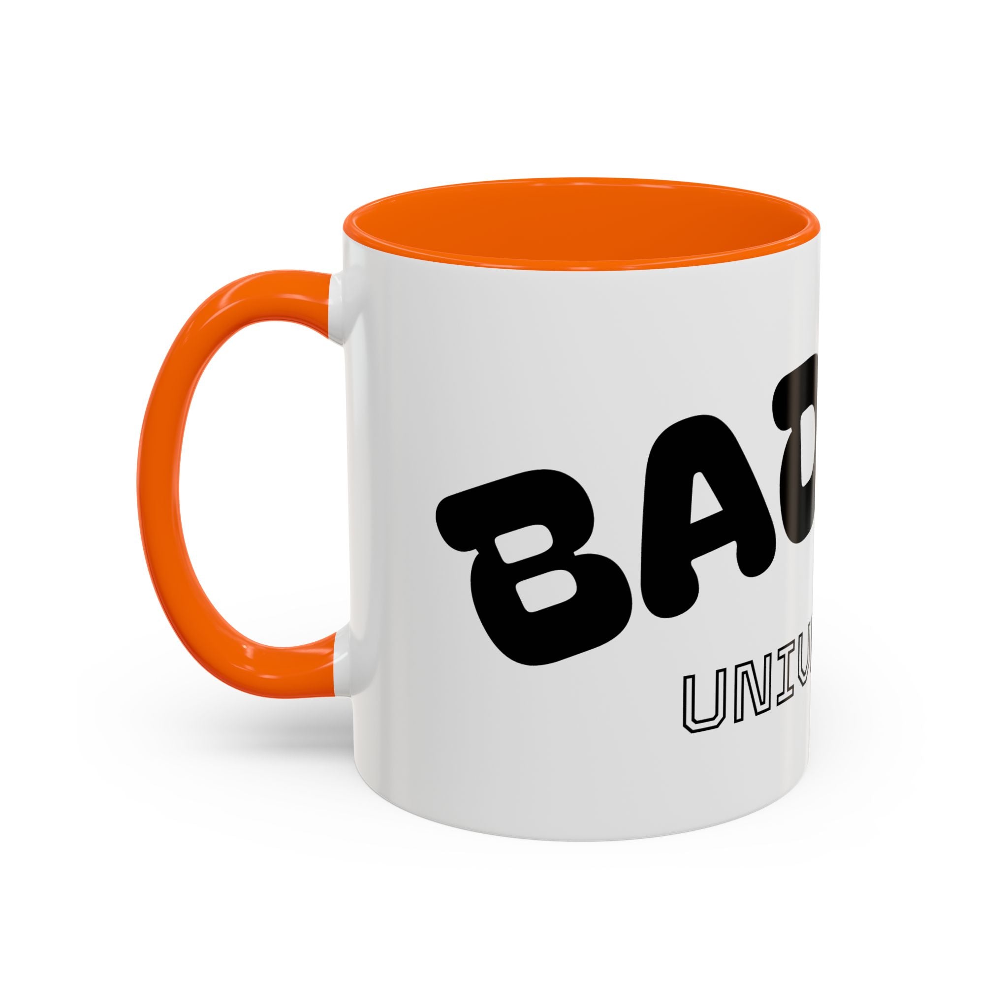 Mug Accent « Badass University » — Tasse à Café Humoristique et Originale (11/15oz)