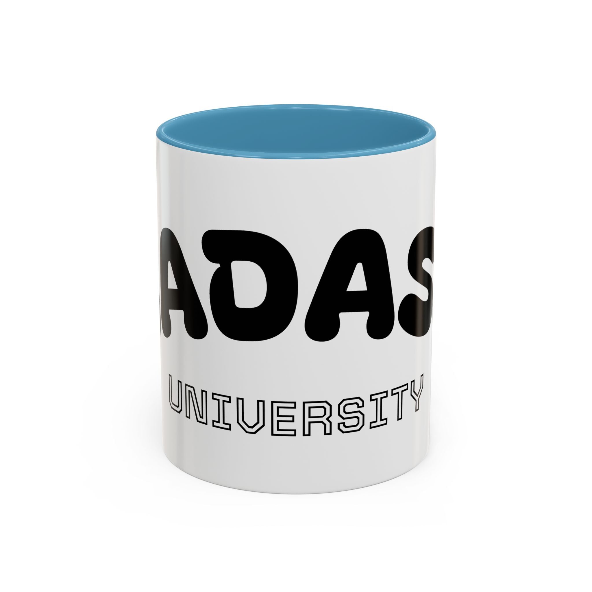 Mug Accent « Badass University » — Tasse à Café Humoristique et Originale (11/15oz)