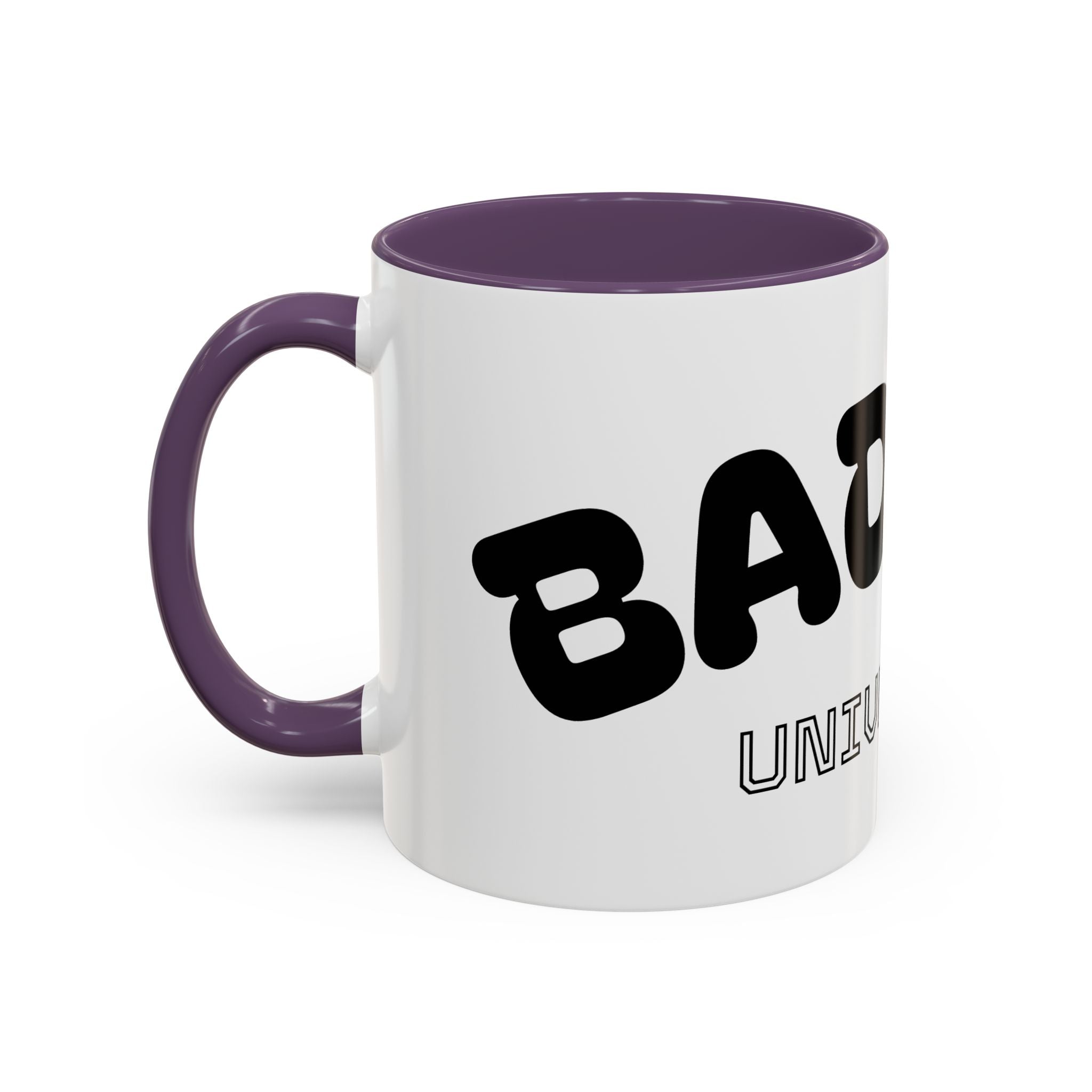 Mug Accent « Badass University » — Tasse à Café Humoristique et Originale (11/15oz)