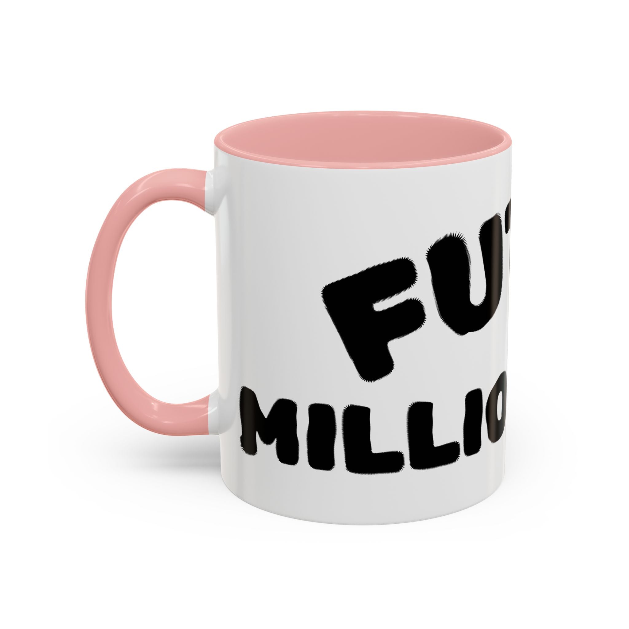 Mug Accent « Futur Millionnaire » — Drinkware Humoristique et Motivant