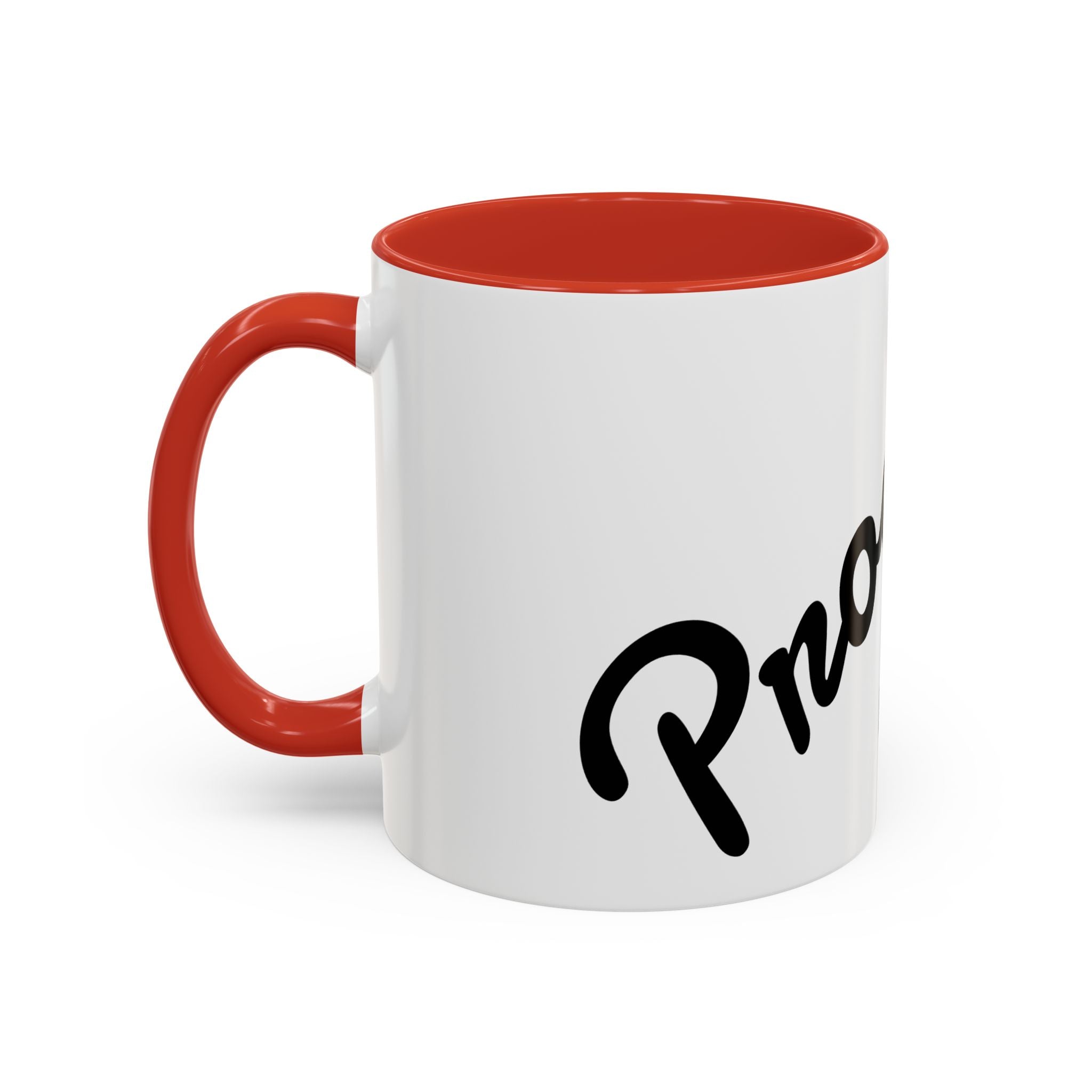 Mug Accent « Le Bonheur Plutôt que la Perfection » — Céramique Inspirante 11/15oz