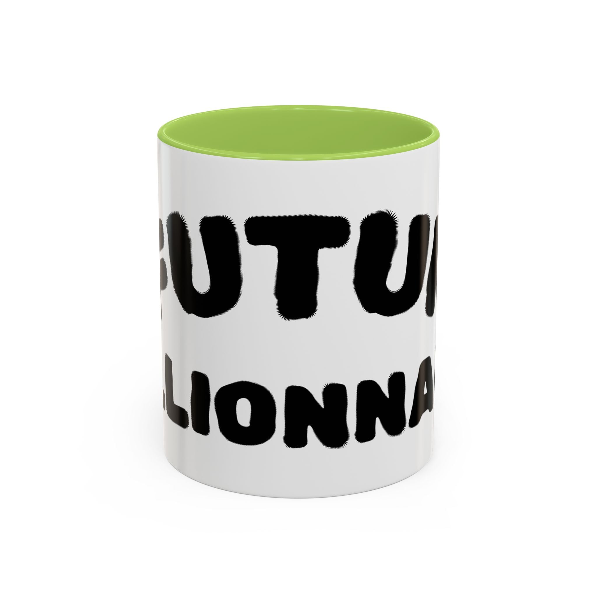 Mug Accent « Futur Millionnaire » — Drinkware Humoristique et Motivant