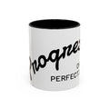Mug Accent « Le Bonheur Plutôt que la Perfection » — Céramique Inspirante 11/15oz