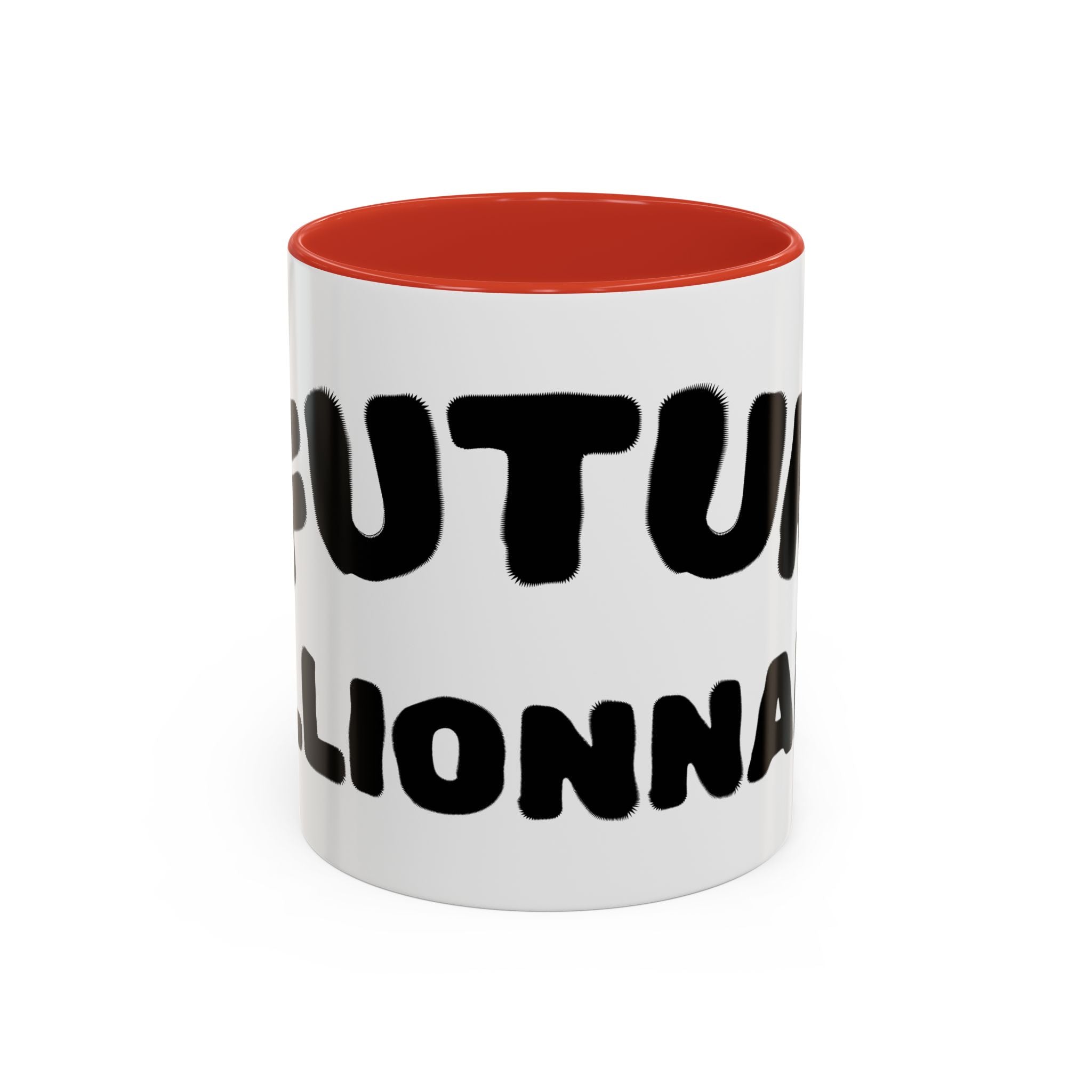 Mug Accent « Futur Millionnaire » — Drinkware Humoristique et Motivant