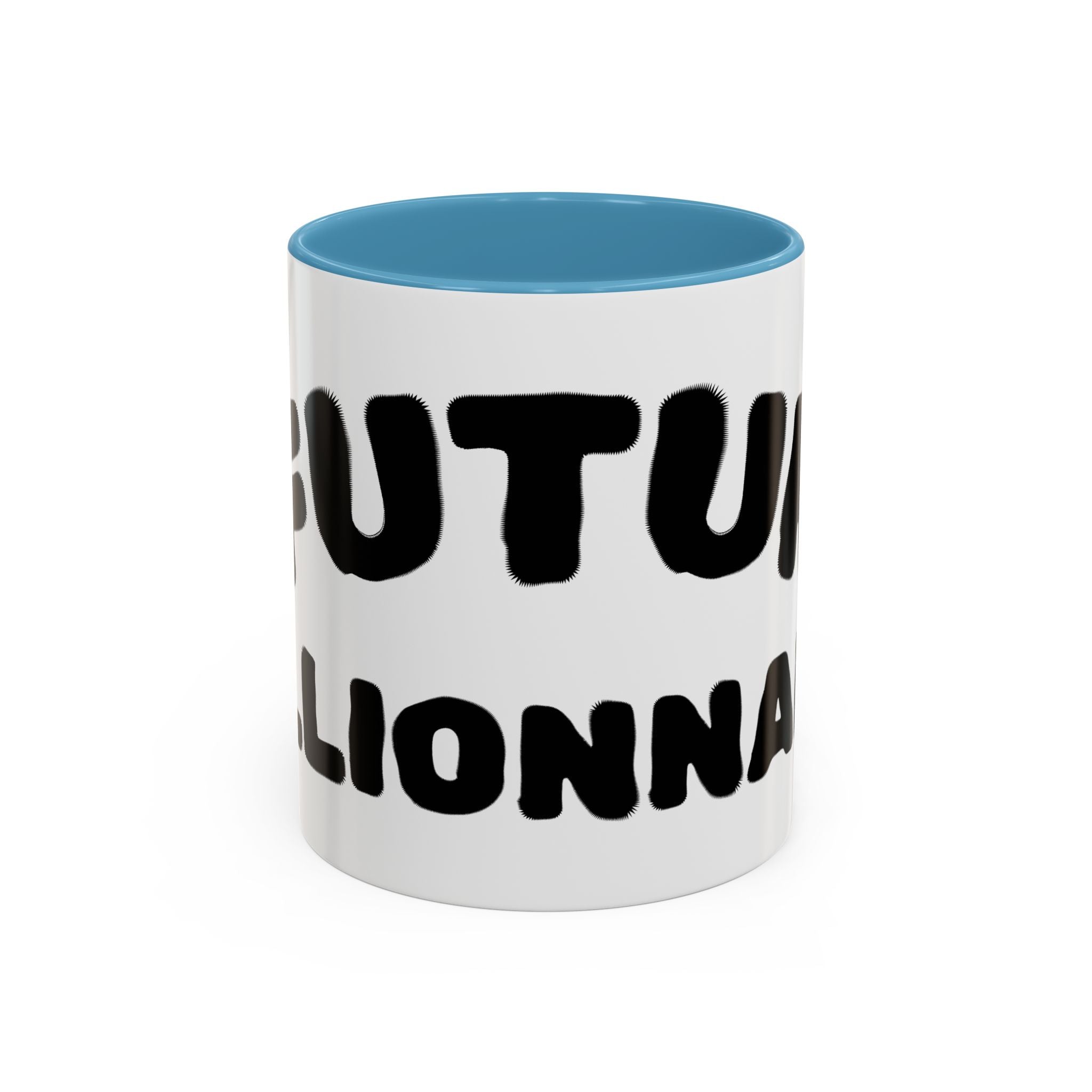 Mug Accent « Futur Millionnaire » — Drinkware Humoristique et Motivant